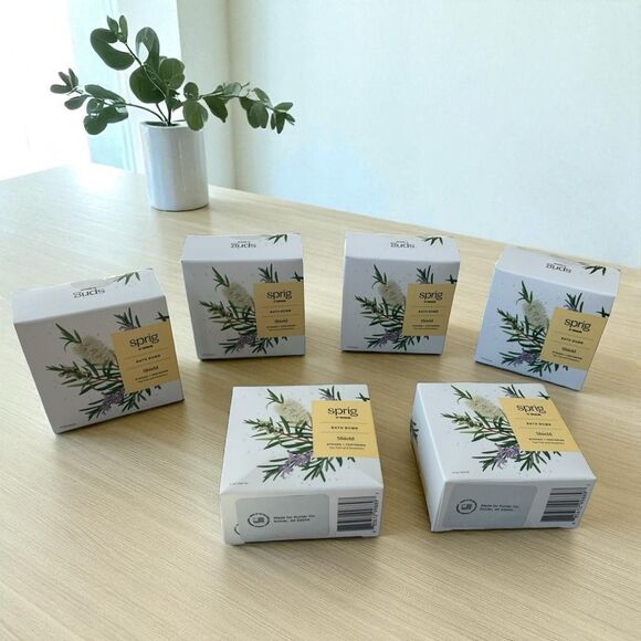 Sprig by Kohler Bath Bomb – Shield (Tea Tree & Rosemary) – Set of 6 New in Box / - Picture 1 of 5